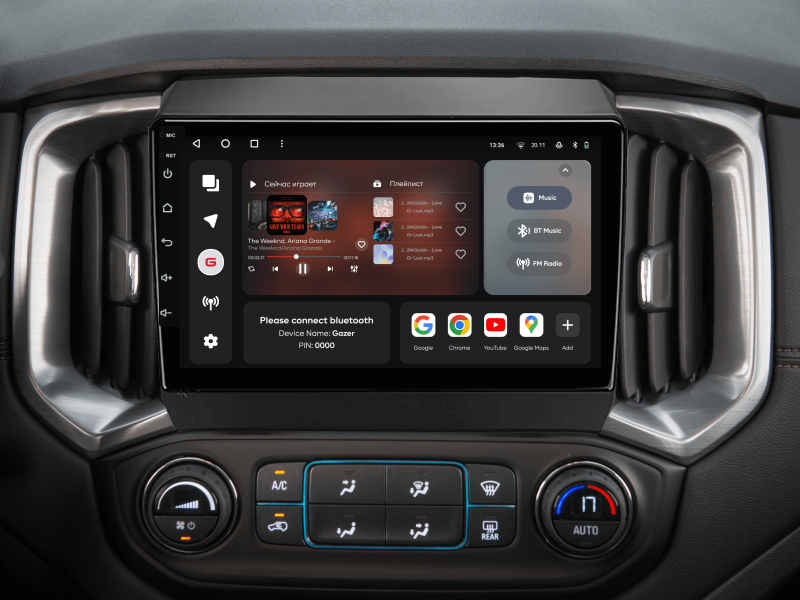 Купити Мультимедійна система Gazer T6009-RGF PRO MAX до Isuzu D-MAX, MU-X 2017-2019