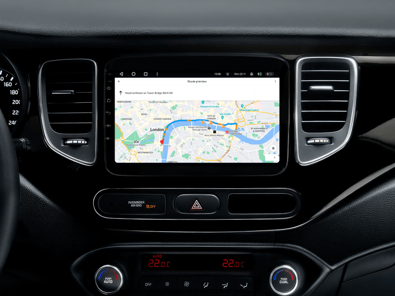 Buy Gazer T6009-RP Pro Max Multimedia System to Kia Carens 3 (RP) 2013-2019