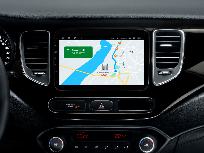 Buy Gazer T6009-RP Pro Max Multimedia System to Kia Carens 3 (RP) 2013-2019