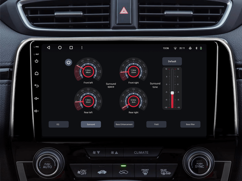 Buy Gazer T6009-Rw Pro Max Multimedia System to Honda Cr-V 5 (RT, RW) 2016-2018