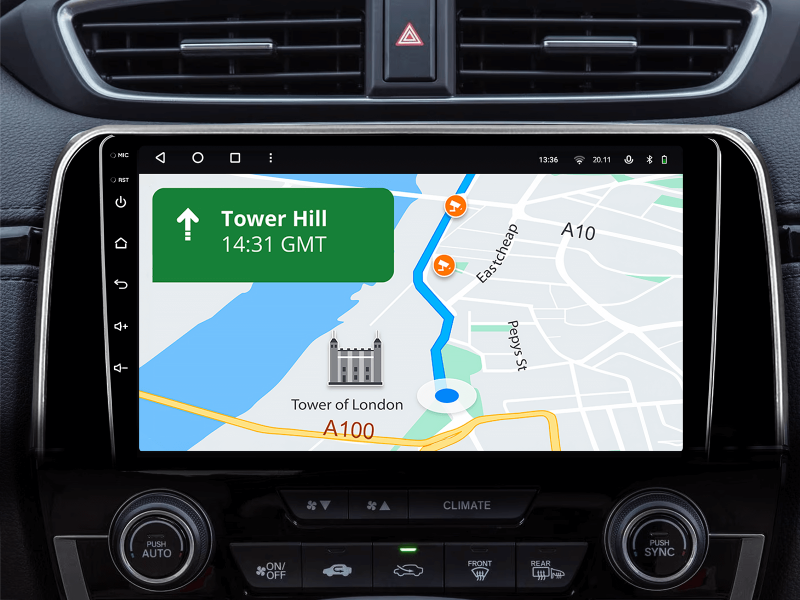 Buy Gazer T6009-Rw Pro Max Multimedia System to Honda Cr-V 5 (RT, RW) 2016-2018