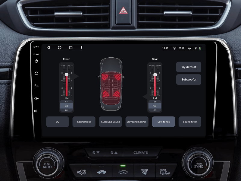 Buy Gazer T6009-Rw Pro Max Multimedia System to Honda Cr-V 5 (RT, RW) 2016-2018