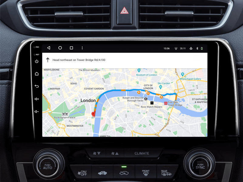 Buy Gazer T6009-Rw Pro Max Multimedia System to Honda Cr-V 5 (RT, RW) 2016-2018