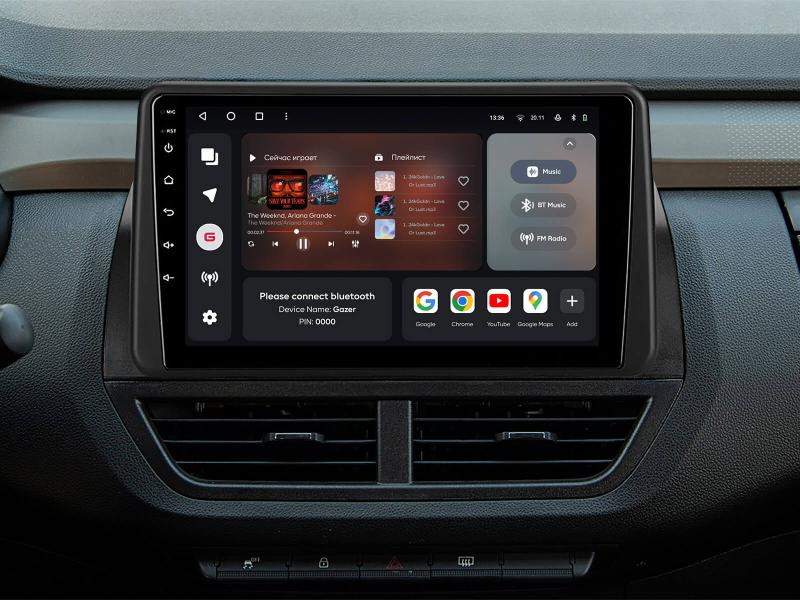 Buy Gazer T6009-Rz Pro Max Multimedia System to Renault Kiger 2021