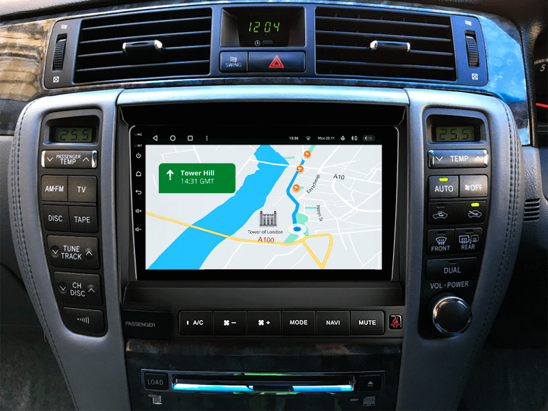 Buy Gazer T6009-S170 Pro Max Multimedia System to Toyota Crown 11 (S170) 1999-2008