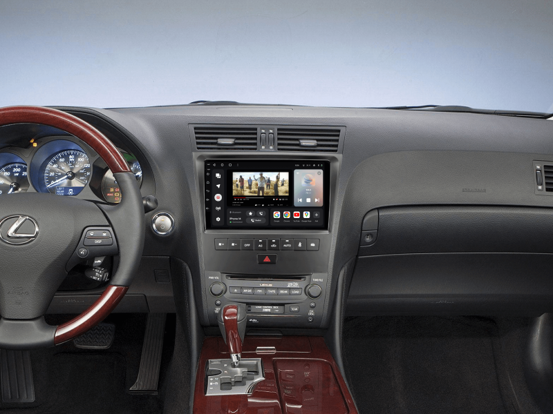 Buy Gazer T6009-S190 PRO Max Multimedia System to Lexus GS300, GS350, GS400, GS430, GS450H, GS460 3 (S190) 2004-2011