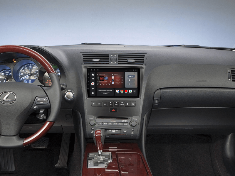 Buy Gazer T6009-S190 PRO Max Multimedia System to Lexus GS300, GS350, GS400, GS430, GS450H, GS460 3 (S190) 2004-2011