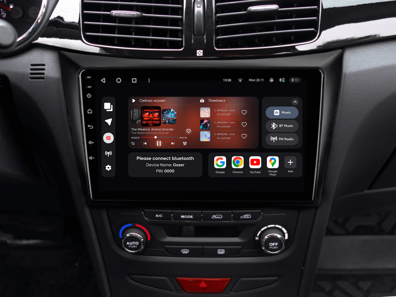 Buy Gazer T6009-S30 PRO MAX Multimedia System to Dongfeng S30, H30 Cross 1 2011-2018