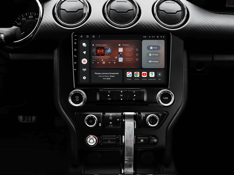 Купить Мультимедійна система Gazer T6009-S550 PRO MAX до Ford Mustang VI S550 2014-2021