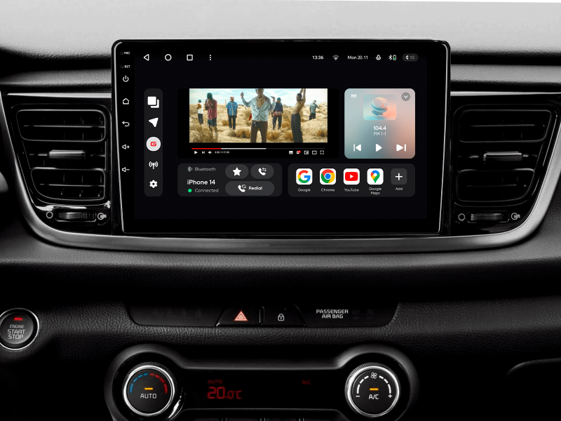 Купити Мультимедійна система Gazer T6009-SC PRO MAX до Kia Rio Cross 2016-2020