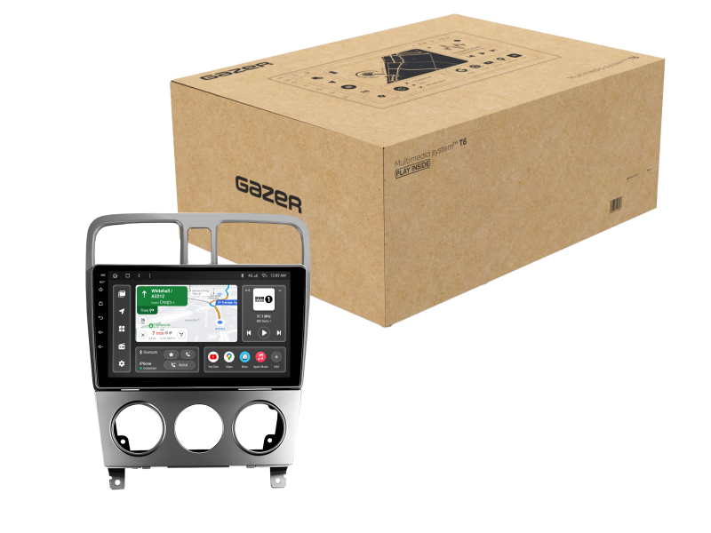 Купити Мультимедійна система Gazer T6009-SG PRO MAX до Subaru Forester 2 (SG) 2002-2008