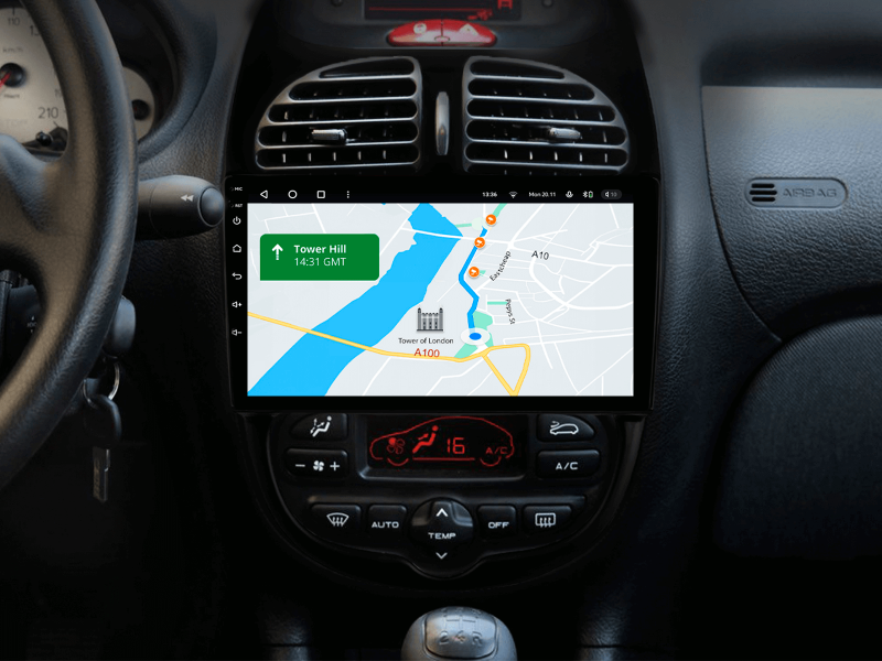 Купити Мультимедійна система Gazer T6009-T12 PRO MAX до Peugeot 206 1998-2012