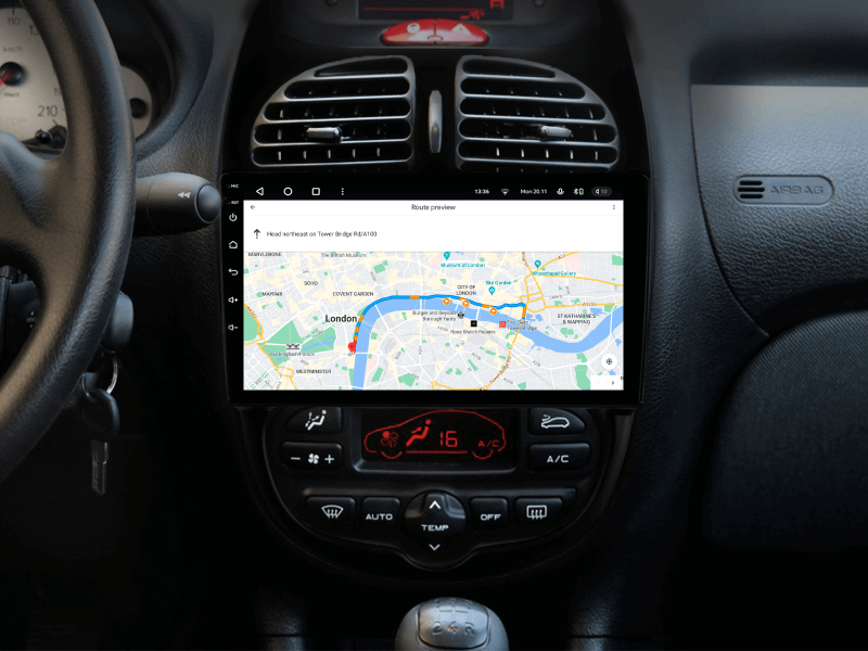 Купити Мультимедійна система Gazer T6009-T12 PRO MAX до Peugeot 206 1998-2012