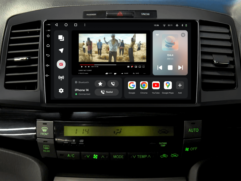 Купити Мультимедійна система Gazer T6009-T240 PRO MAX до Toyota Premio, Allion (T240) 2001-2007