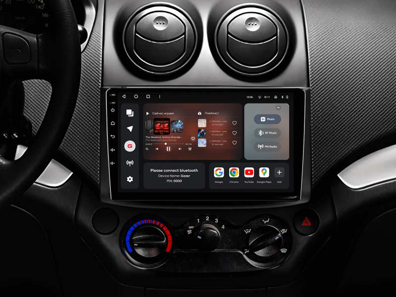 Buy Gazer T6009-T250 PRO MAX Multimedia System to Chevrolet Aveo (T250) 2006-2012, Nexia 1 2020-2022