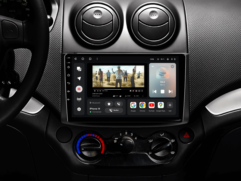 Buy Gazer T6009-T250 PRO MAX Multimedia System to Chevrolet Aveo (T250) 2006-2012, Nexia 1 2020-2022