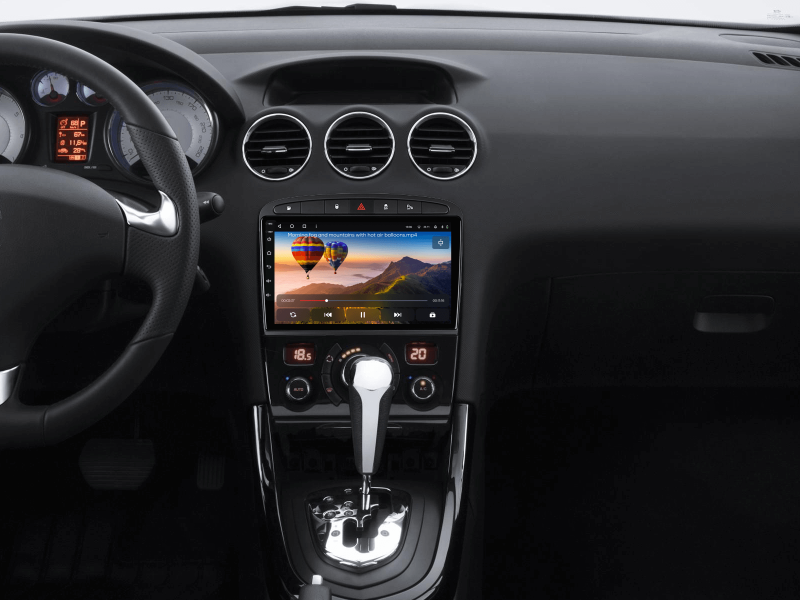 Buy Gazer T6009-T7 Pro Max Multimedia System to Peugeot 408 1 2012-2020, 308 2007-2015