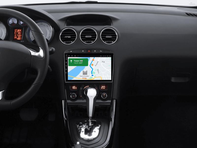 Buy Gazer T6009-T7 Pro Max Multimedia System to Peugeot 408 1 2012-2020, 308 2007-2015