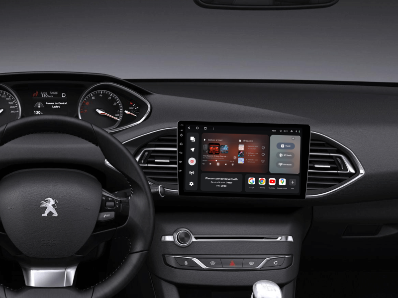 Купити Мультимедійна система Gazer T6009-T9/L PRO MAX до Peugeot 308, 308 S (T9) 2013-2017