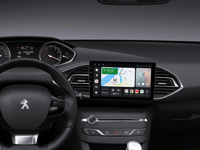 Купити Мультимедійна система Gazer T6009-T9/L PRO MAX до Peugeot 308, 308 S (T9) 2013-2017