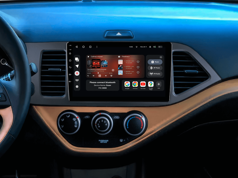 Купити Мультимедійна система Gazer T6009-TA PRO MAX до Kia Picanto (TA), Morning 2011-2017