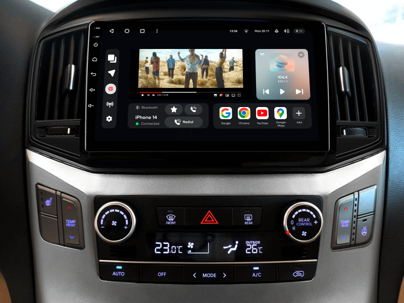 Купити Мультимедійна система Gazer T6009-TQF PRO MAX до Hyundai H1 2 (TQ) 2015-2021