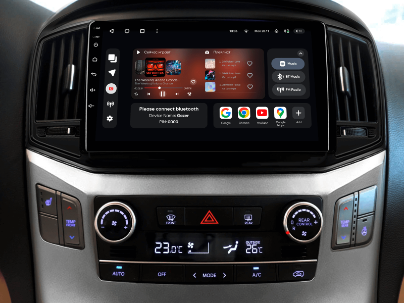 Купити Мультимедійна система Gazer T6009-TQF PRO MAX до Hyundai H1 2 (TQ) 2015-2021