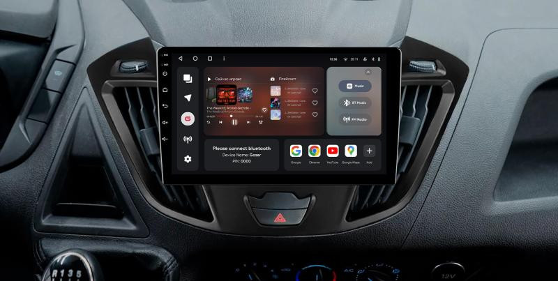 Купити Мультимедійна система Gazer T6009-TRN PRO MAX до Ford Tourneo Custom 1, Transit 2012-2021