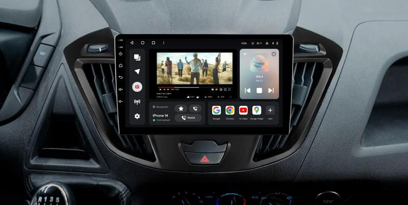 Купити Мультимедійна система Gazer T6009-TRN PRO MAX до Ford Tourneo Custom 1, Transit 2012-2021