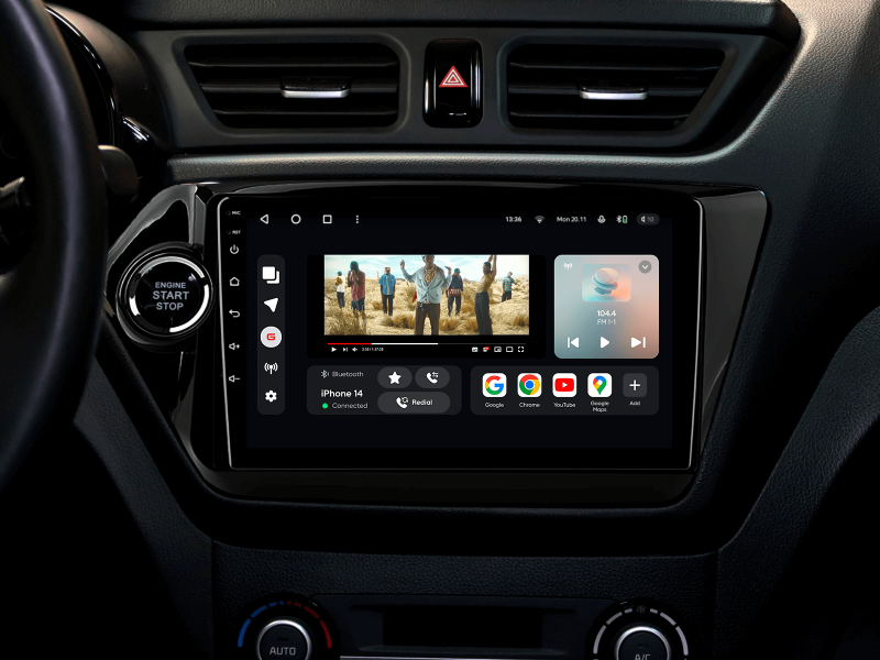 Купити Мультимедійна система Gazer T6009-UB PRO MAX до Kia Rio 3 (UB) 2011-2016