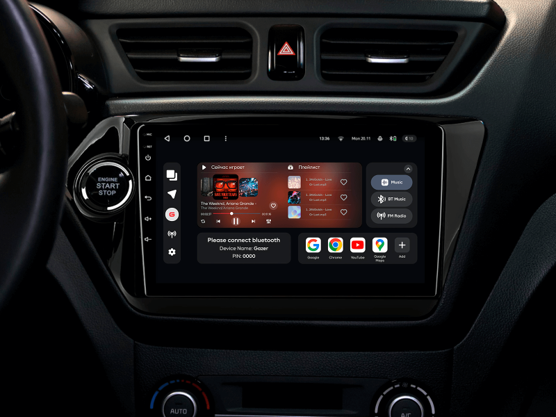 Купити Мультимедійна система Gazer T6009-UB PRO MAX до Kia Rio 3 (UB) 2011-2016