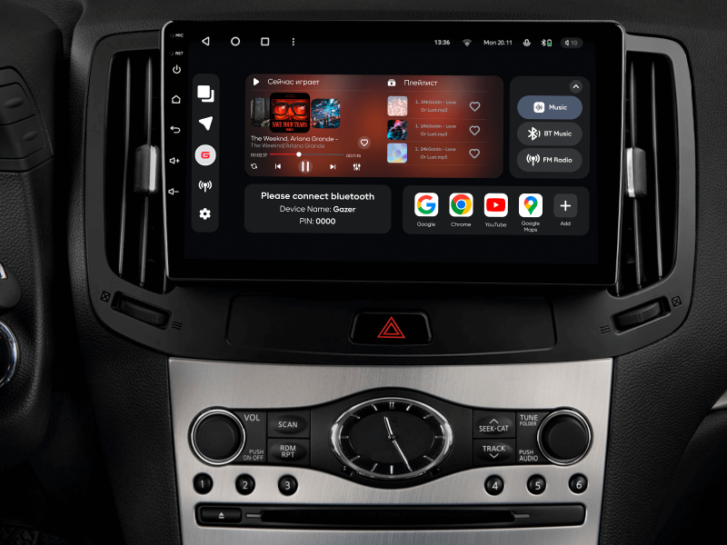 Купити Мультимедійна система Gazer T6009-V36 PRO MAX до Infiniti G 4 (V36) 2006-2013