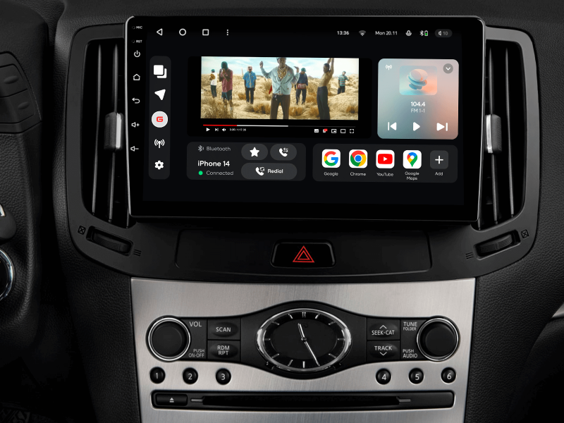 Купити Мультимедійна система Gazer T6009-V36 PRO MAX до Infiniti G 4 (V36) 2006-2013