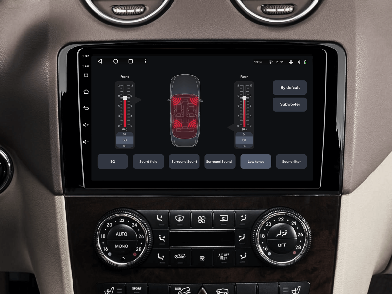 Купити Мультимедійна система Gazer T6009-W164 PRO MAX до Mercedes-Benz ML, GL, ML350, GL320 (W164, X164) 2005-2009