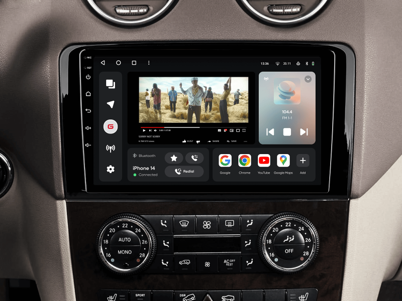 Купити Мультимедійна система Gazer T6009-W164 PRO MAX до Mercedes-Benz ML, GL, ML350, GL320 (W164, X164) 2005-2009