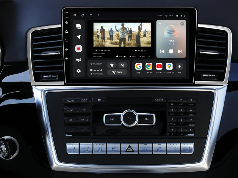 Купити Мультимедійна система Gazer T6009-W166 PRO MAX до Mercedes-Benz ML, (W166) 2011-2015