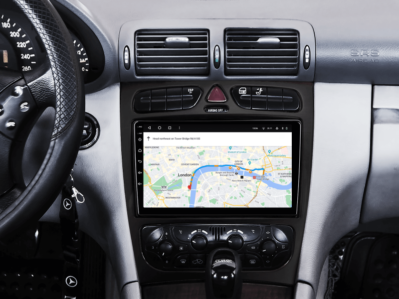 Купити Мультимедійна система Gazer T6009-W203 PRO MAX до Mercedes-Benz C-Class (S203, CL203, W203) 2000-2004