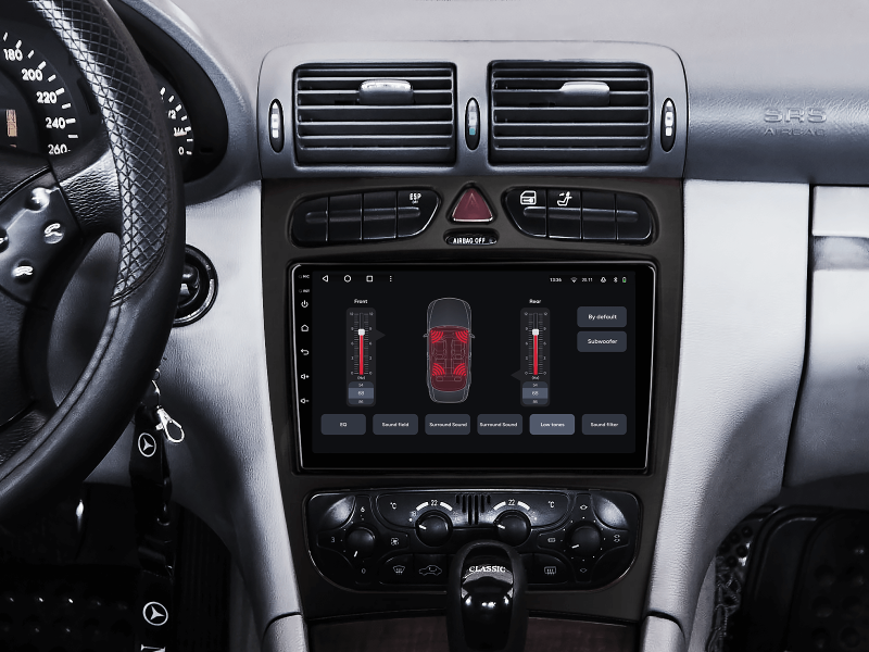 Купити Мультимедійна система Gazer T6009-W203 PRO MAX до Mercedes-Benz C-Class (S203, CL203, W203) 2000-2004