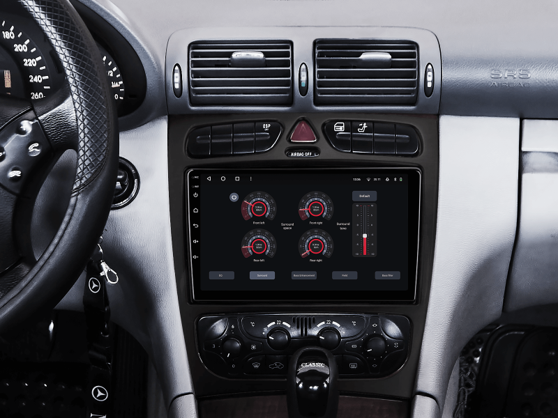 Купити Мультимедійна система Gazer T6009-W203 PRO MAX до Mercedes-Benz C-Class (S203, CL203, W203) 2000-2004