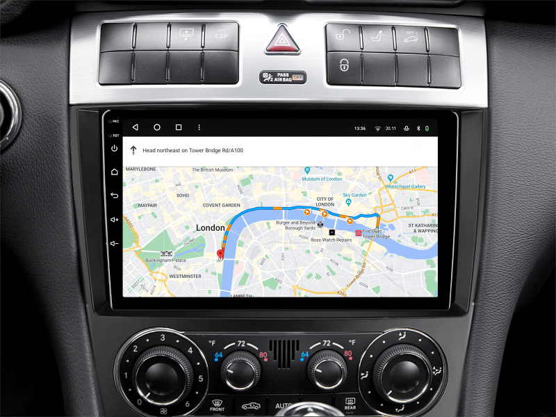 Купити Мультимедійна система Gazer T6009-W203F PRO MAX до Mercedes-Benz C-Class (W203, CL203, A209, C209) 2004-2011