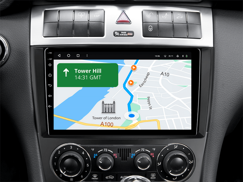 Купити Мультимедійна система Gazer T6009-W203F PRO MAX до Mercedes-Benz C-Class (W203, CL203, A209, C209) 2004-2011