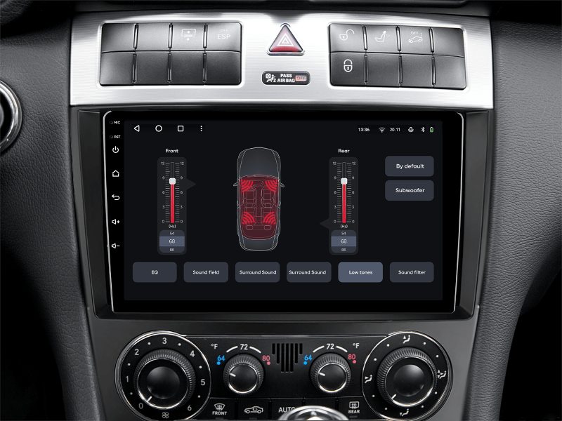 Купити Мультимедійна система Gazer T6009-W203F PRO MAX до Mercedes-Benz C-Class (W203, CL203, A209, C209) 2004-2011