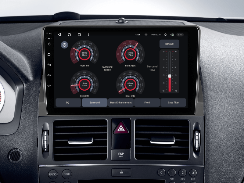 Купити Мультимедійна система Gazer T6009-W204 PRO MAX до Mercedes-Benz C-Class 3 (W204, S204) 2006-2011