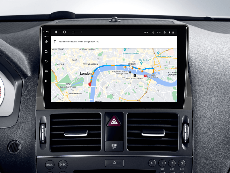 Купити Мультимедійна система Gazer T6009-W204 PRO MAX до Mercedes-Benz C-Class 3 (W204, S204) 2006-2011