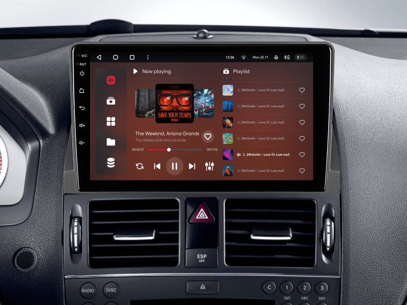 Купити Мультимедійна система Gazer T6009-W204 PRO MAX до Mercedes-Benz C-Class 3 (W204, S204) 2006-2011