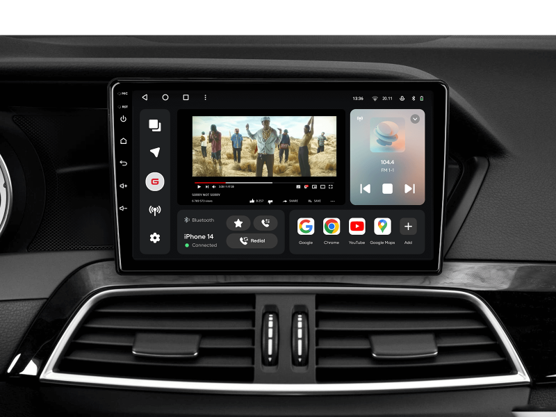 Купити Мультимедійна система Gazer T6009-W204F PRO MAX до Mercedes-Benz C-Class 3 (W204, C204, S204) 2011-2015