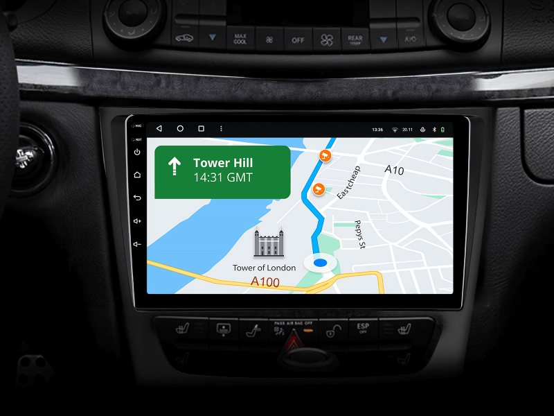 Купити Мультимедійна система Gazer T6009-W211 PRO MAX до Mercedes-Benz E-Class (S211, W211) 2002-2009, CLS Class (C219) 2004-2010