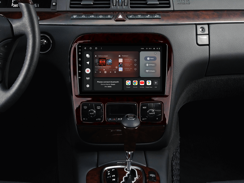 Купити Мультимедійна система Gazer T6009-W220 PRO MAX до Mercedes-Benz S-Class (W220) 1998-2005