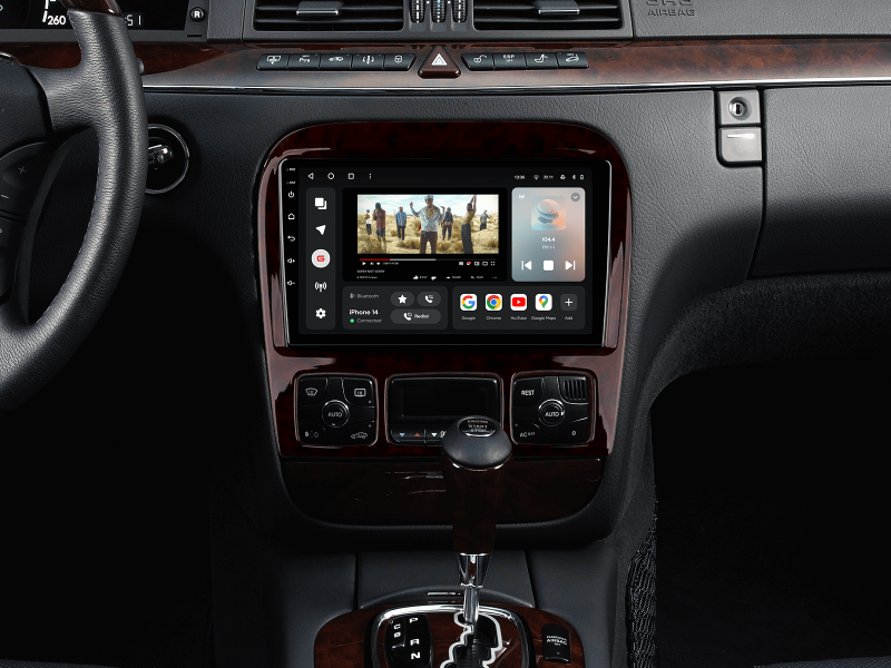 Купити Мультимедійна система Gazer T6009-W220 PRO MAX до Mercedes-Benz S-Class (W220) 1998-2005