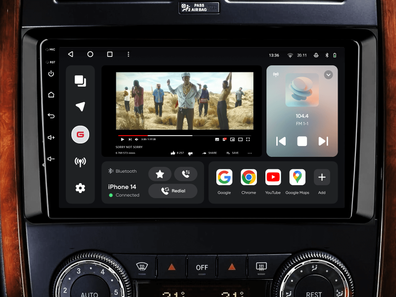 Купити Мультимедійна система Gazer T6009-W245 PRO MAX до Mercedes-Benz B-Class (W245) 2005-2011